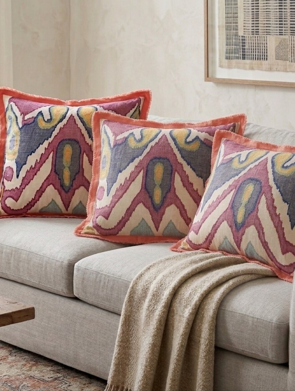 Set Of 3 Pottery Barn Shams